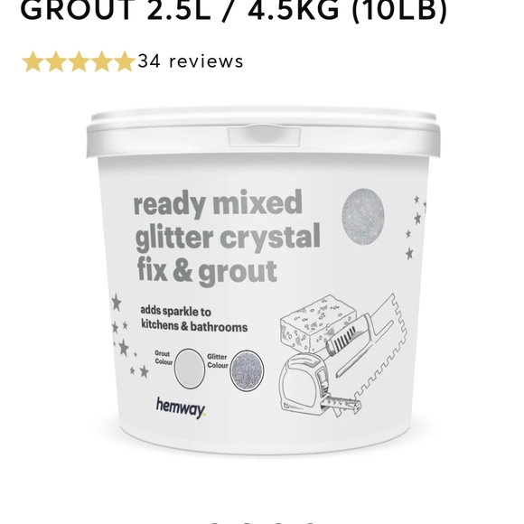 Glitter grout - Picture 3 of 4